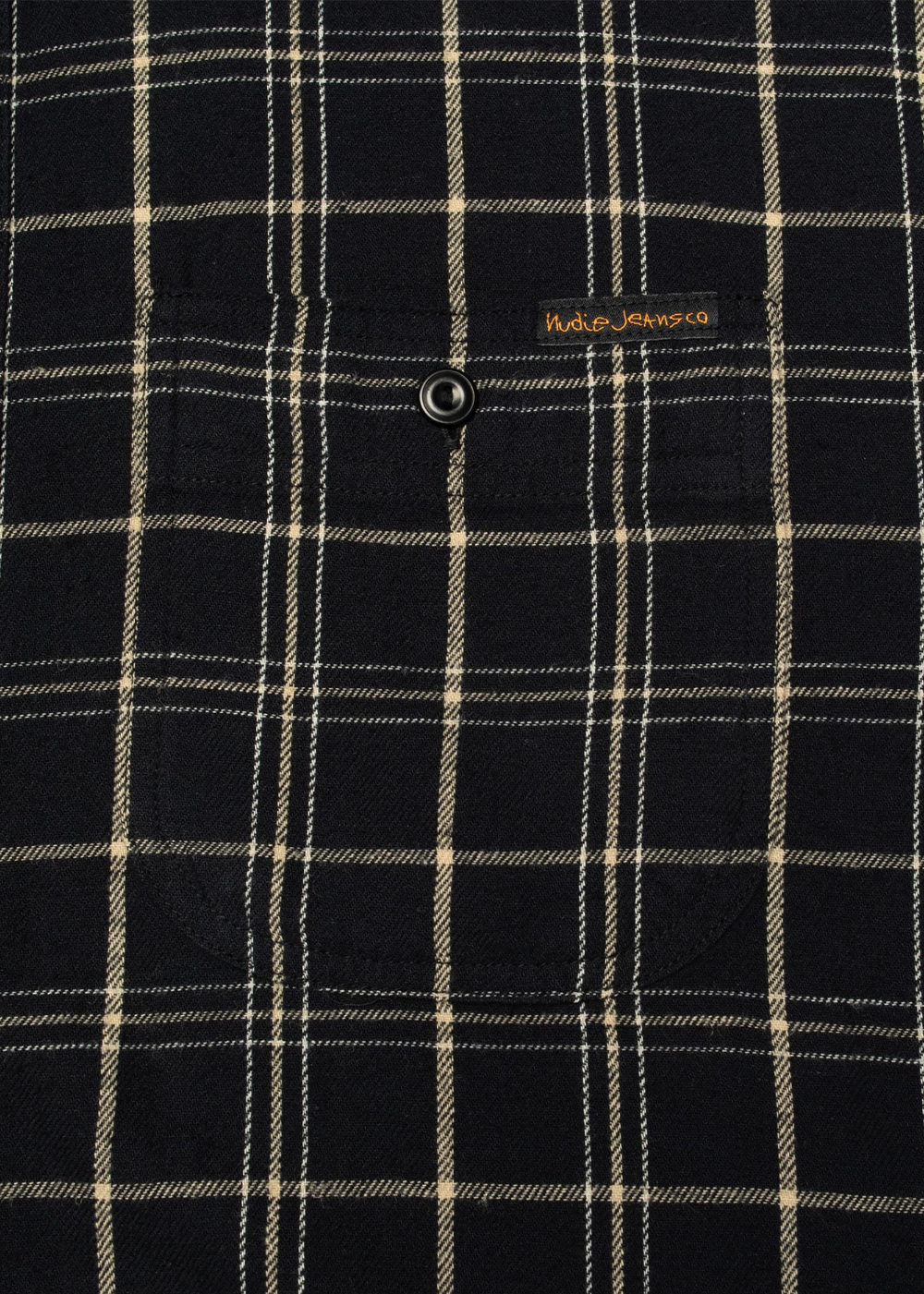Julian Worker Shirt Checked - Black - Nudie Jeans Canada - Danali