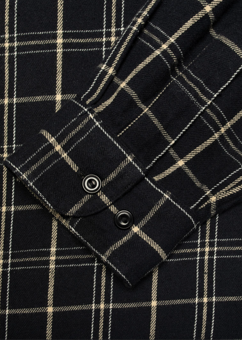 Julian Worker Shirt Checked - Black - Nudie Jeans Canada - Danali
