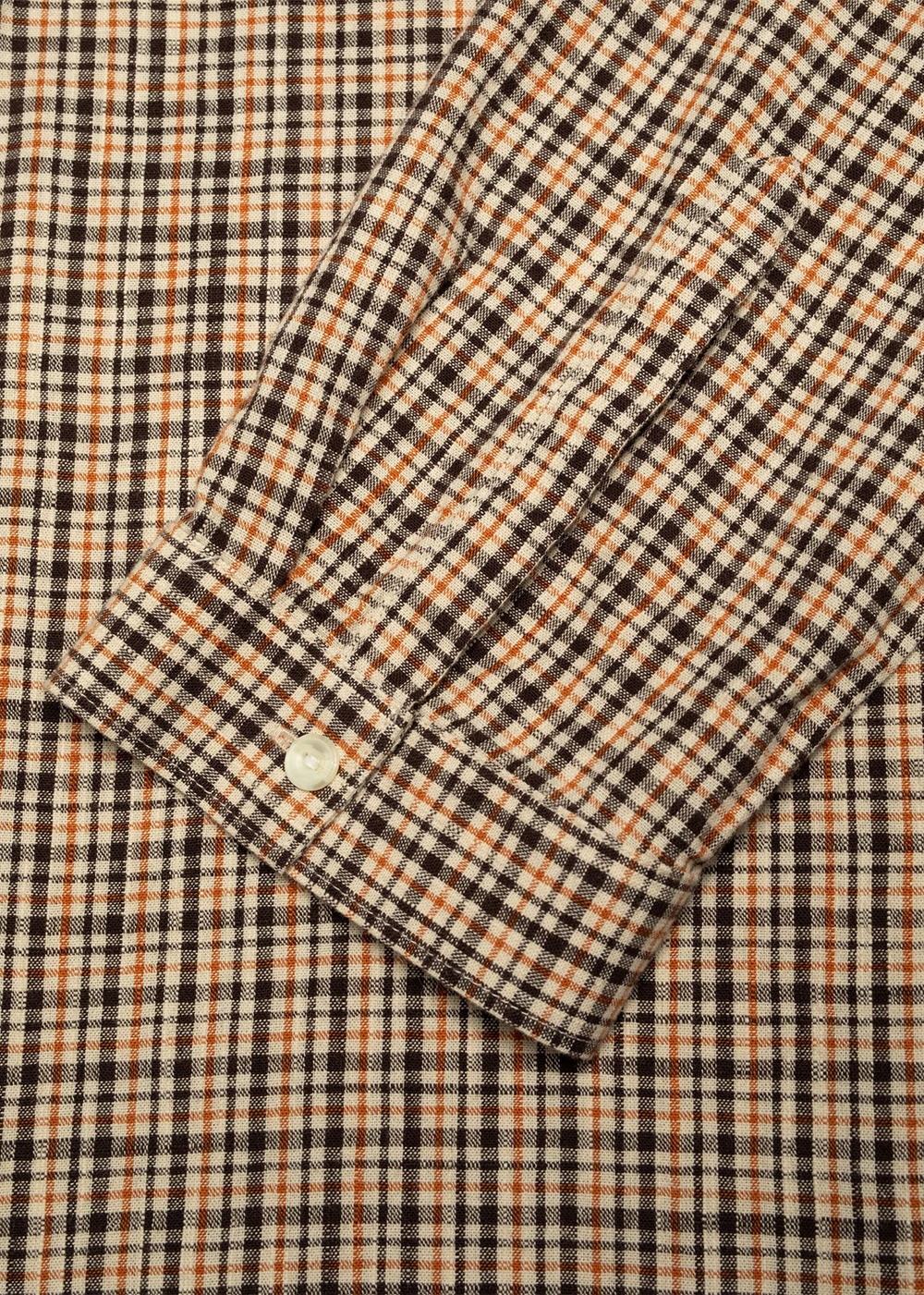 Juni Checked Shirt - Brown - Nudie Jeans Canada - Danali