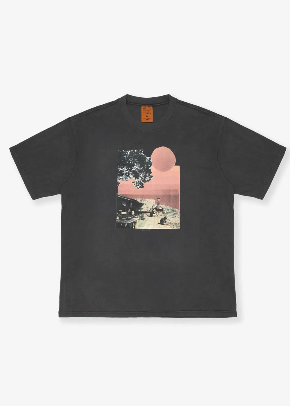 Koffe Sunburns T-Shirt - Anthracite - Nudie Jeans Canada - Danali