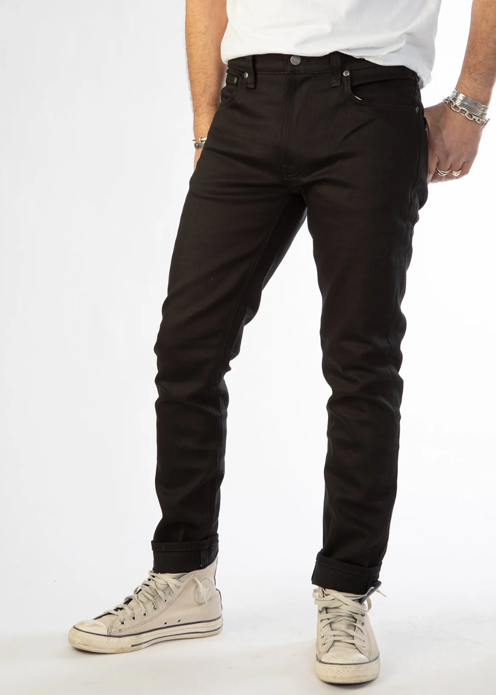 Lean Dean Dry Everblack - Nudie Jeans Canada - Danali