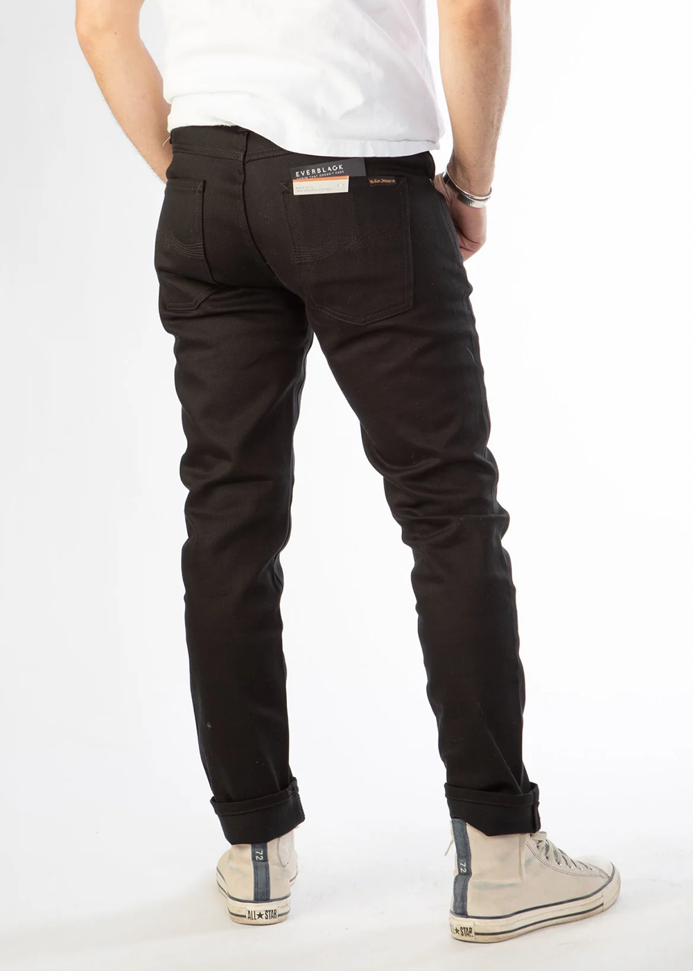 Lean Dean Dry Everblack - Nudie Jeans Canada - Danali