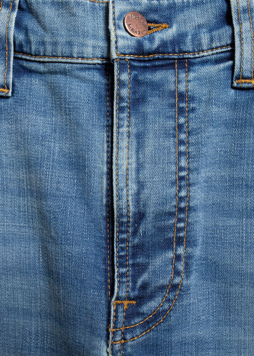 Lean Dean Slim Tapered  Jean - Broken Blue - Nudie Jeans - Danali