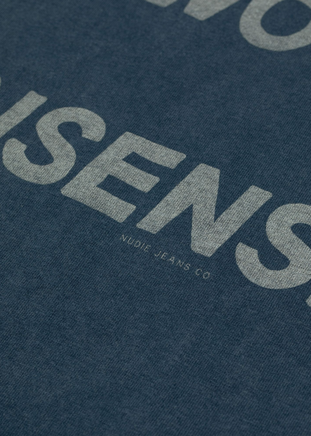 Roy Make Sense T-Shirt - Blue - Nudie Jeans Canada - Danali