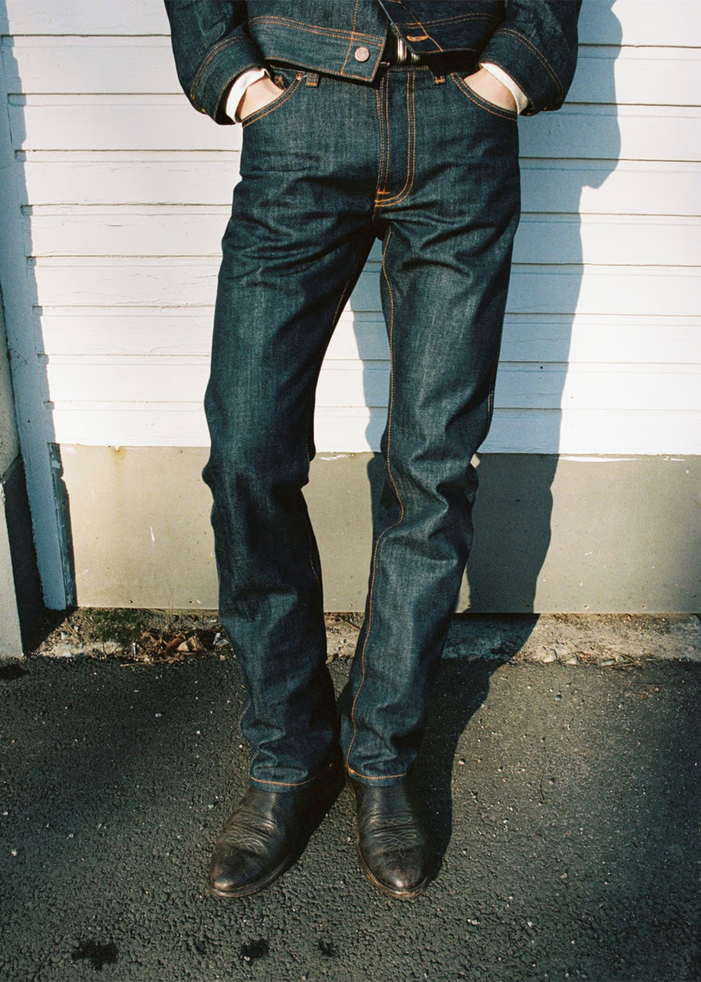 Slim Jim Dry Streaky Jean - Dry Streaky - Nudie Jeans Canada - Danali