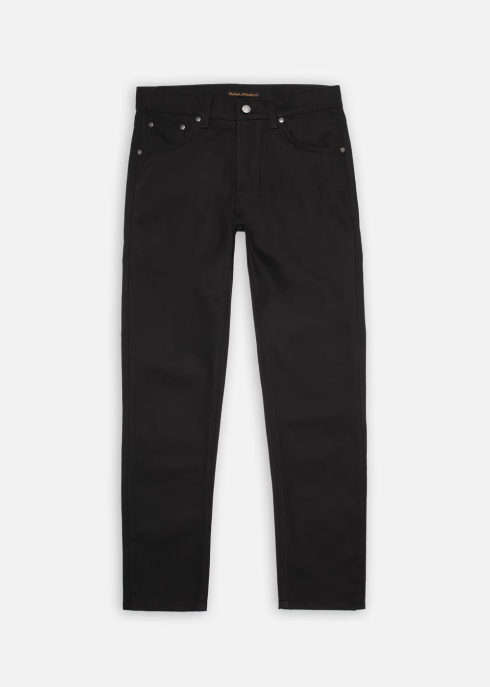 Solid Ollie Dry Pure Black - Nudie Jeans Canada - Danali