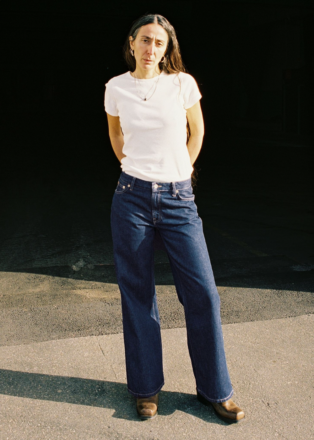 Nudie Jeans Wide Heidi Classic Blue - Nudie Jeans Canada - Danali