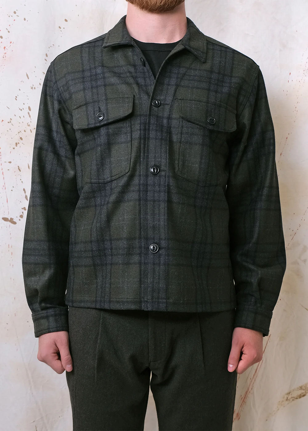 Plaid Camp Shirt - Hunter - Outclass Canada - Danali