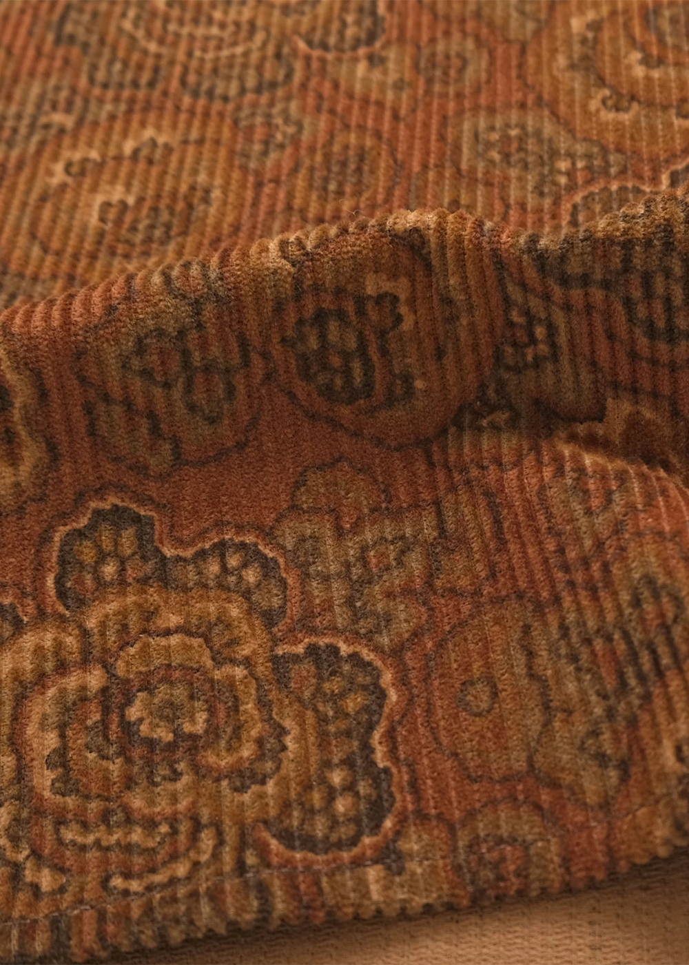 Printed Corduroy Club Shirt - Bronze - Outclass Canada - Danali