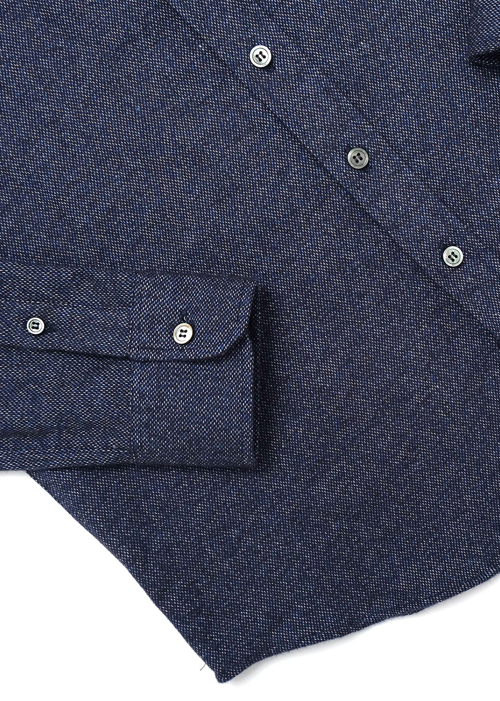 Tweed Flannel Shirt - Indigo - Outclass Canada - Danali