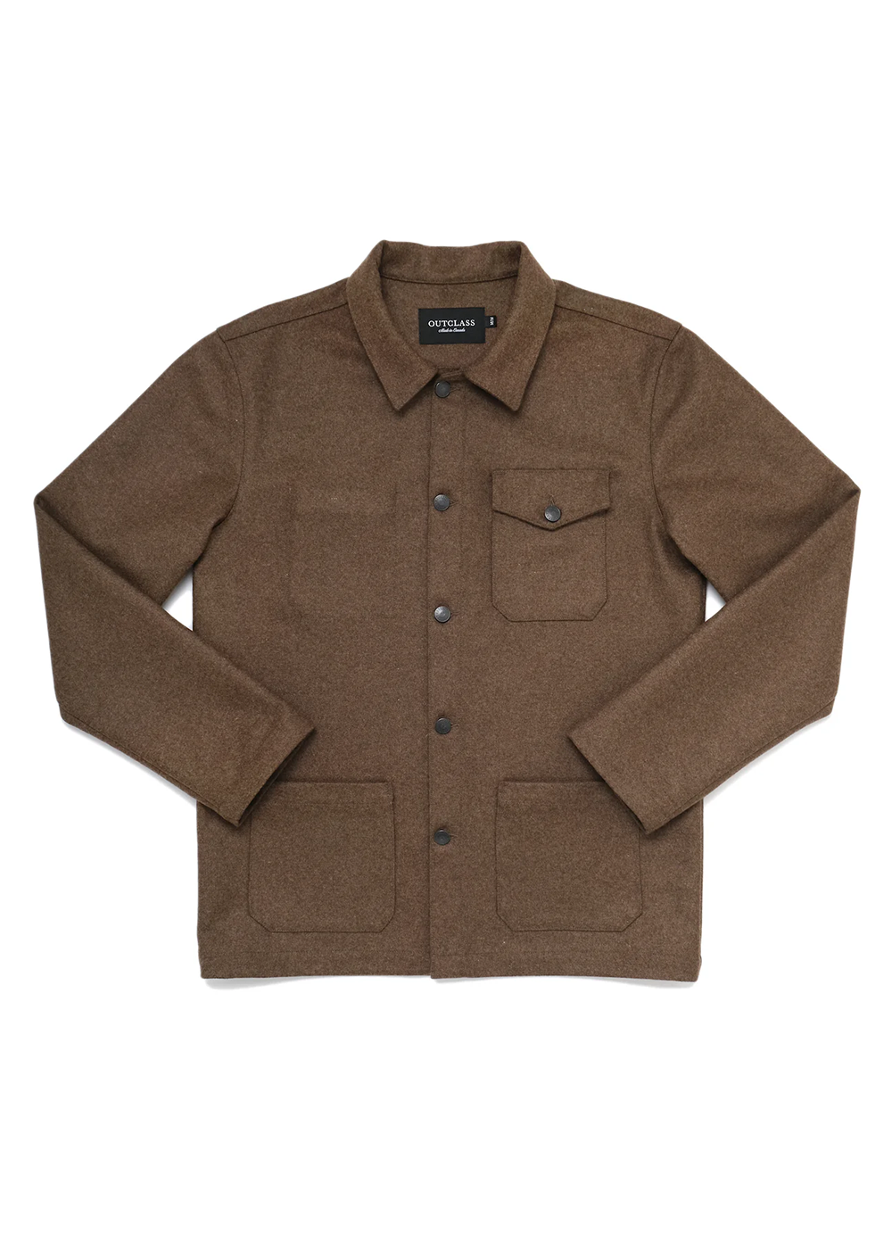 Wool Chore Coat - Hazel - Outclass Canada - Danali