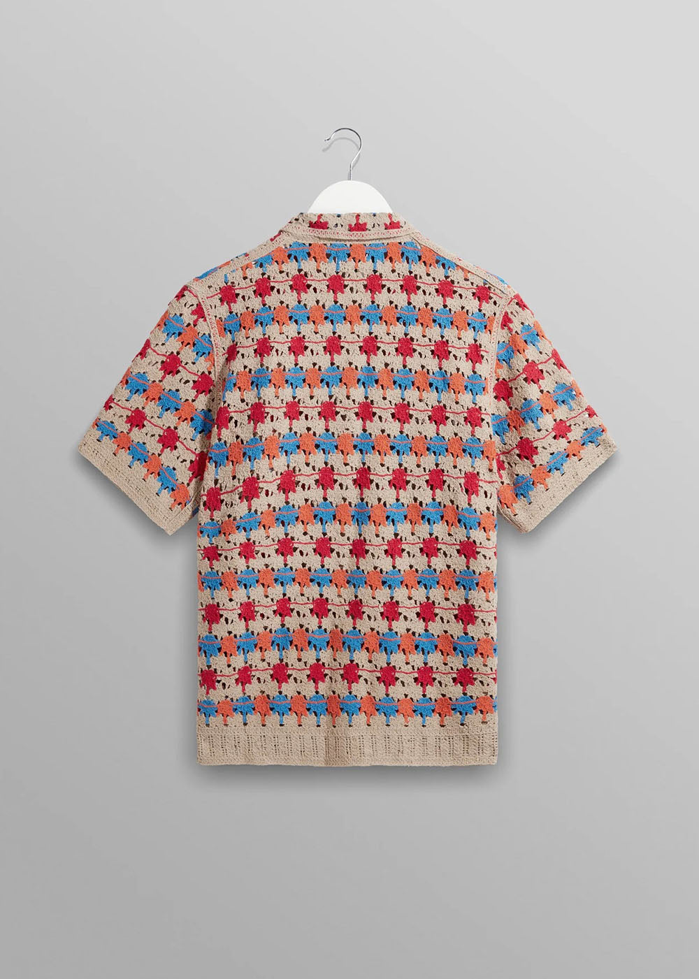Porto Shirt Splash Crochet - Multi Colored - Wax London Canada - Danali