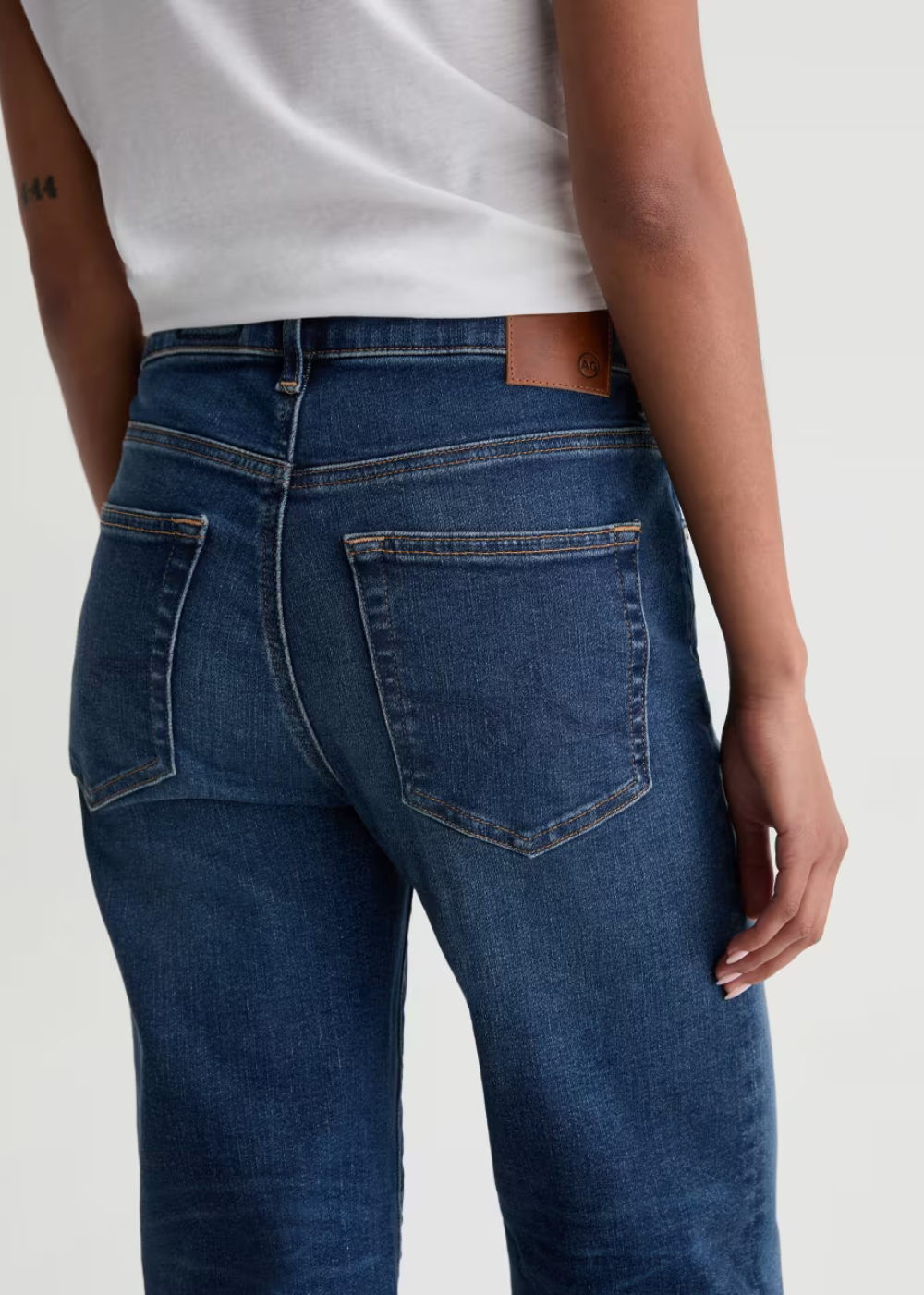 Brinley Mid Rise Straight Leg Jean - Night Cap - AG Jeans Canada - Danali - PWD1F26NTCP