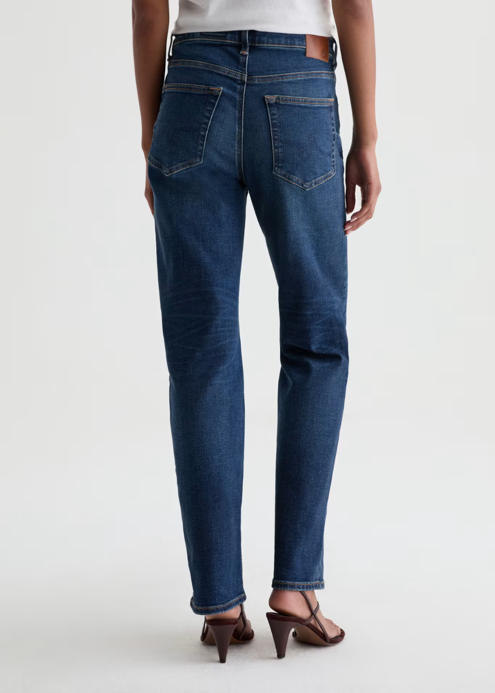 Brinley Mid Rise Straight Leg Jean - Night Cap - AG Jeans Canada - Danali - PWD1F26NTCP