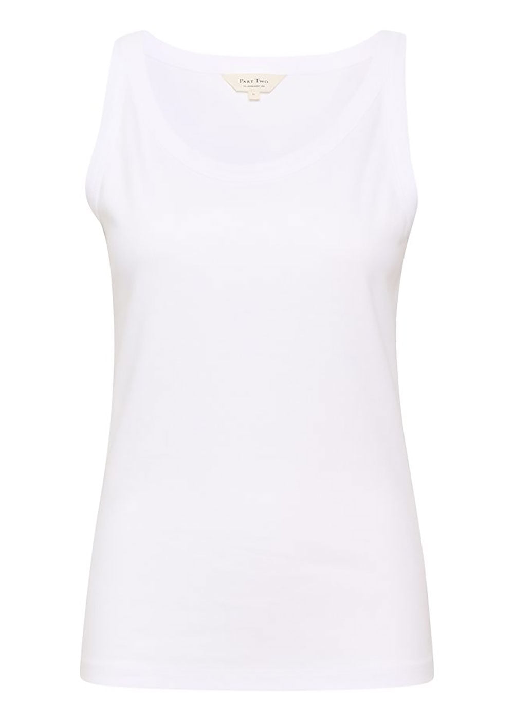 Arvida Tank Top - White - Part Two - Danali