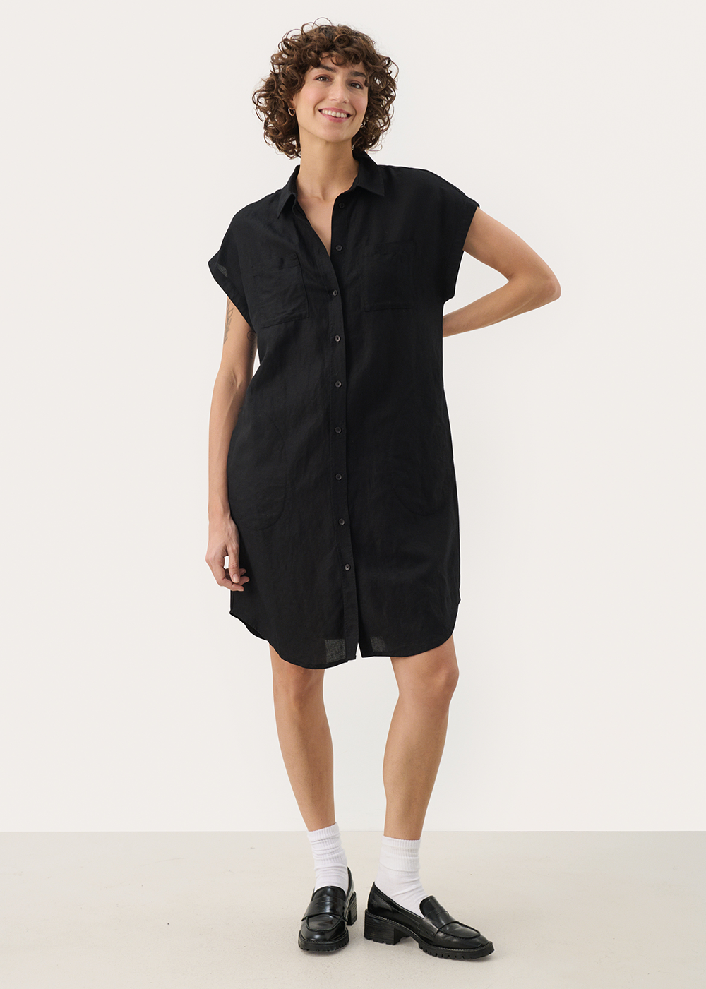 Ellena Dress - Black - Part Two Canada - Danali