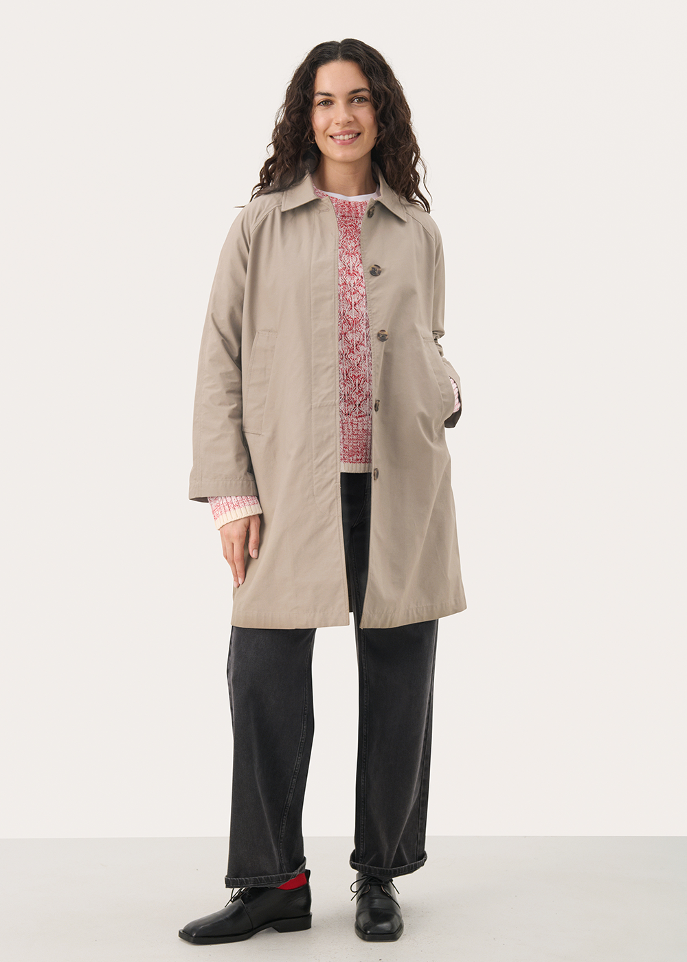 Ettie Coat - Desert Taupe - Part Two Canada - Danali