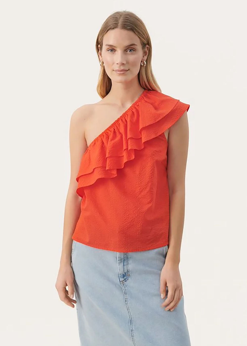 Ginnie Top - Mandarin Red - Part Two Canada - Danali - 30308623