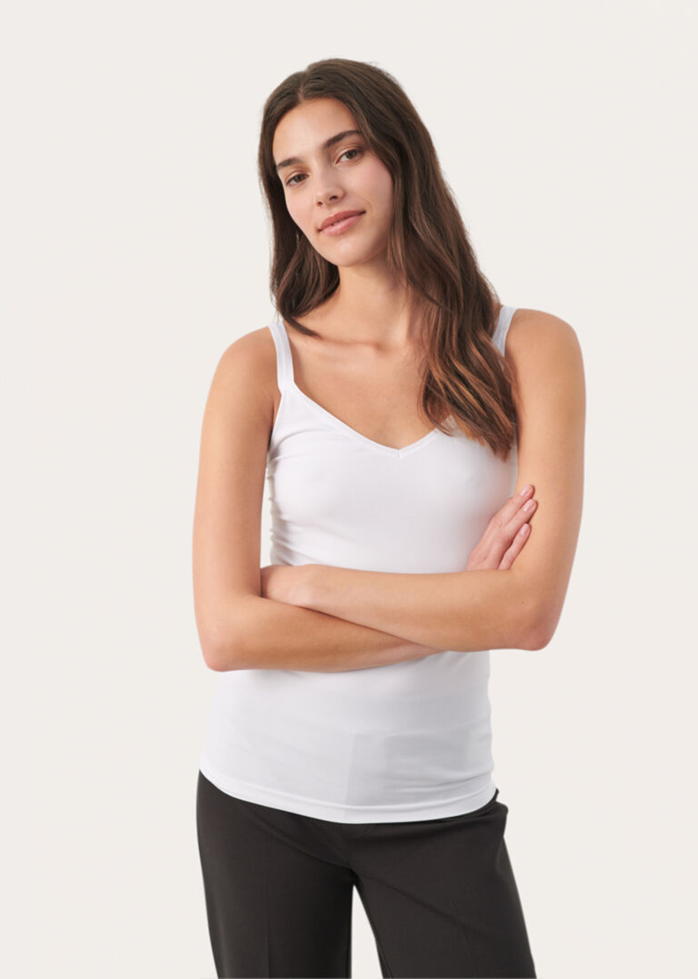 Hydda Tank Top - Bright White - Part Two Canada - Danali