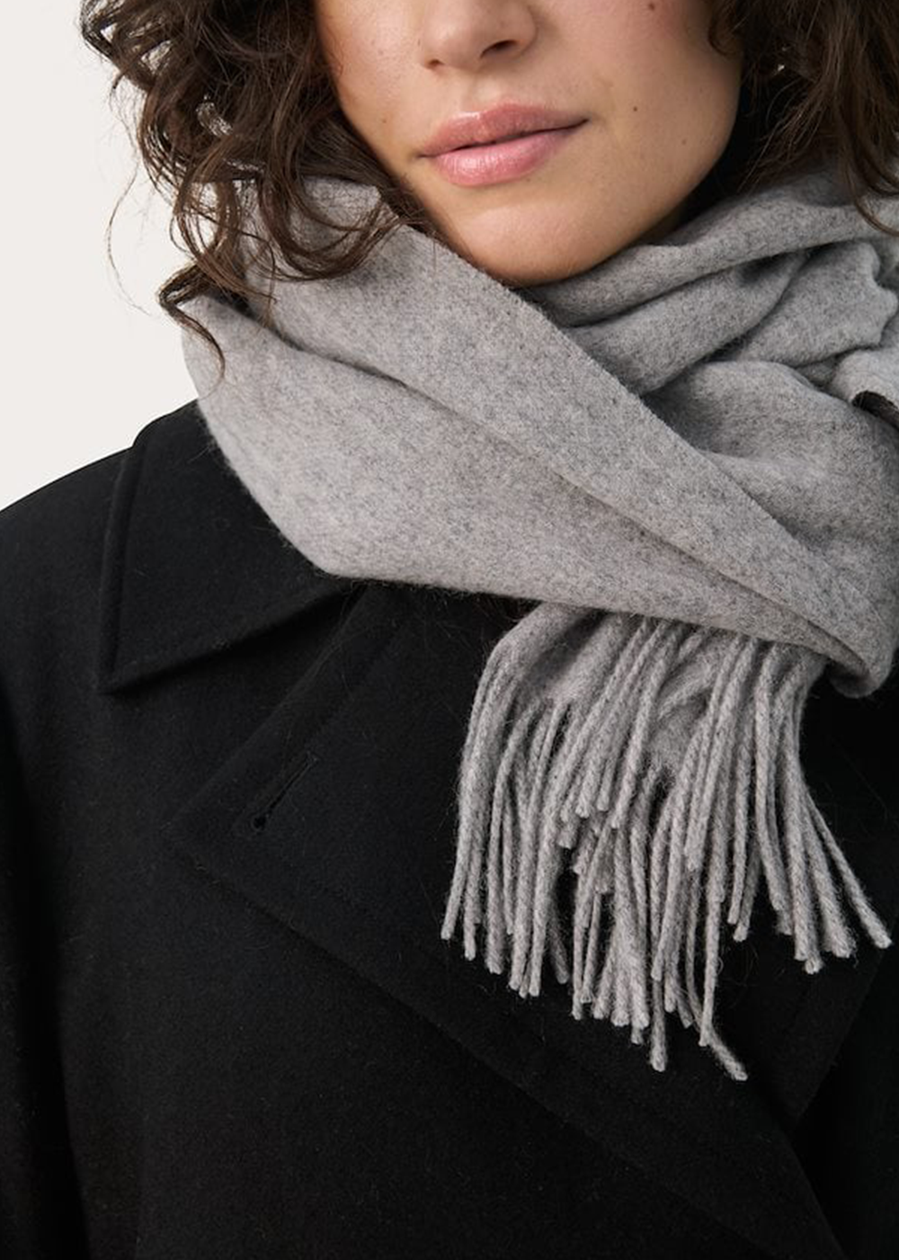 Kitha Scarf - Medium Grey - Part Two Canada - Danali