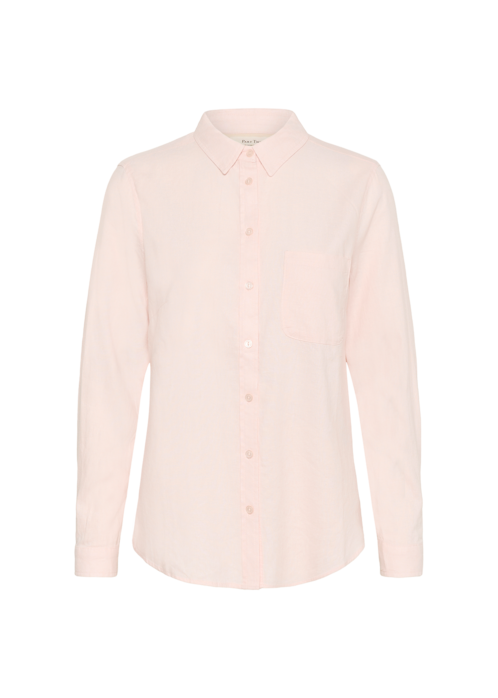 Kivas Linen Shirt - Mauve Chalk - Part Two Canada - Danali