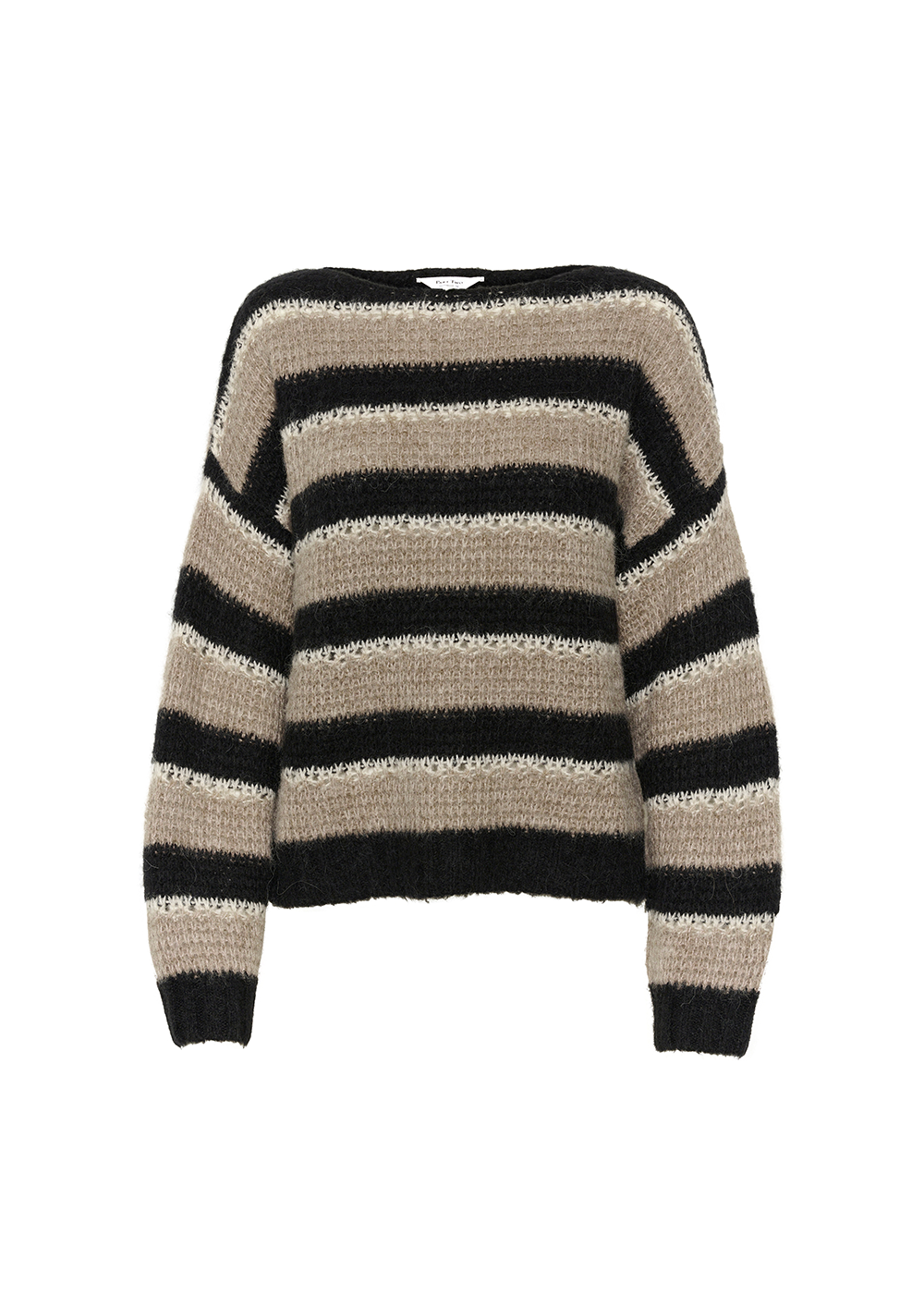 Laki Striped Sweater - Mink Melange - Part Two Canada - Danali