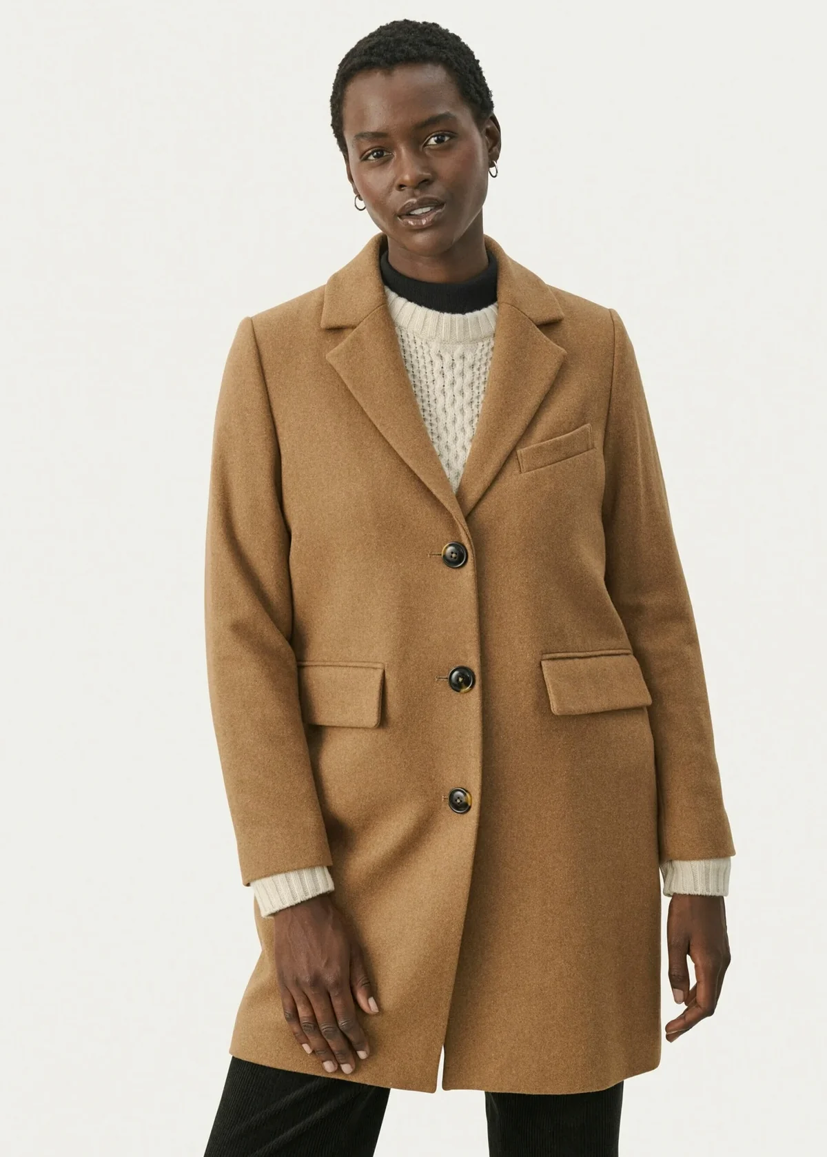 Leanette Coat - Dark Camel - Part Two Canada - Danali