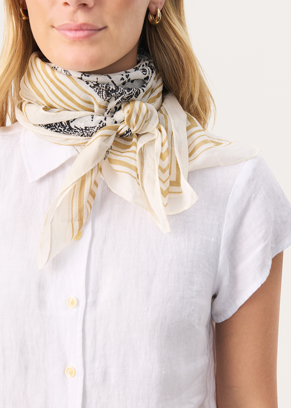 Loui Scarf - Black Paisley - Part Two Canada - Danali