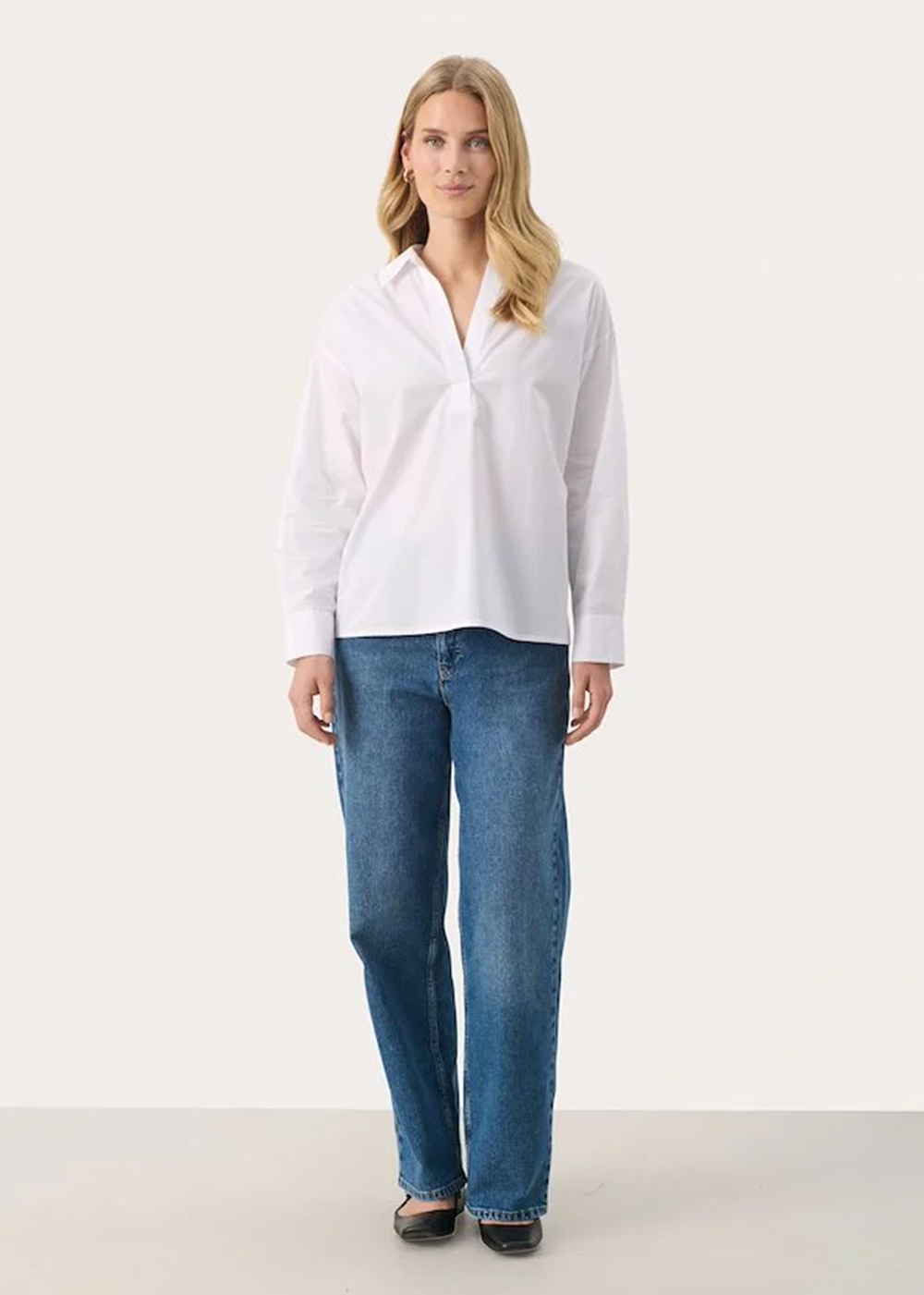 Lynne Shirt - Bright White - Part Two Canada - Danali