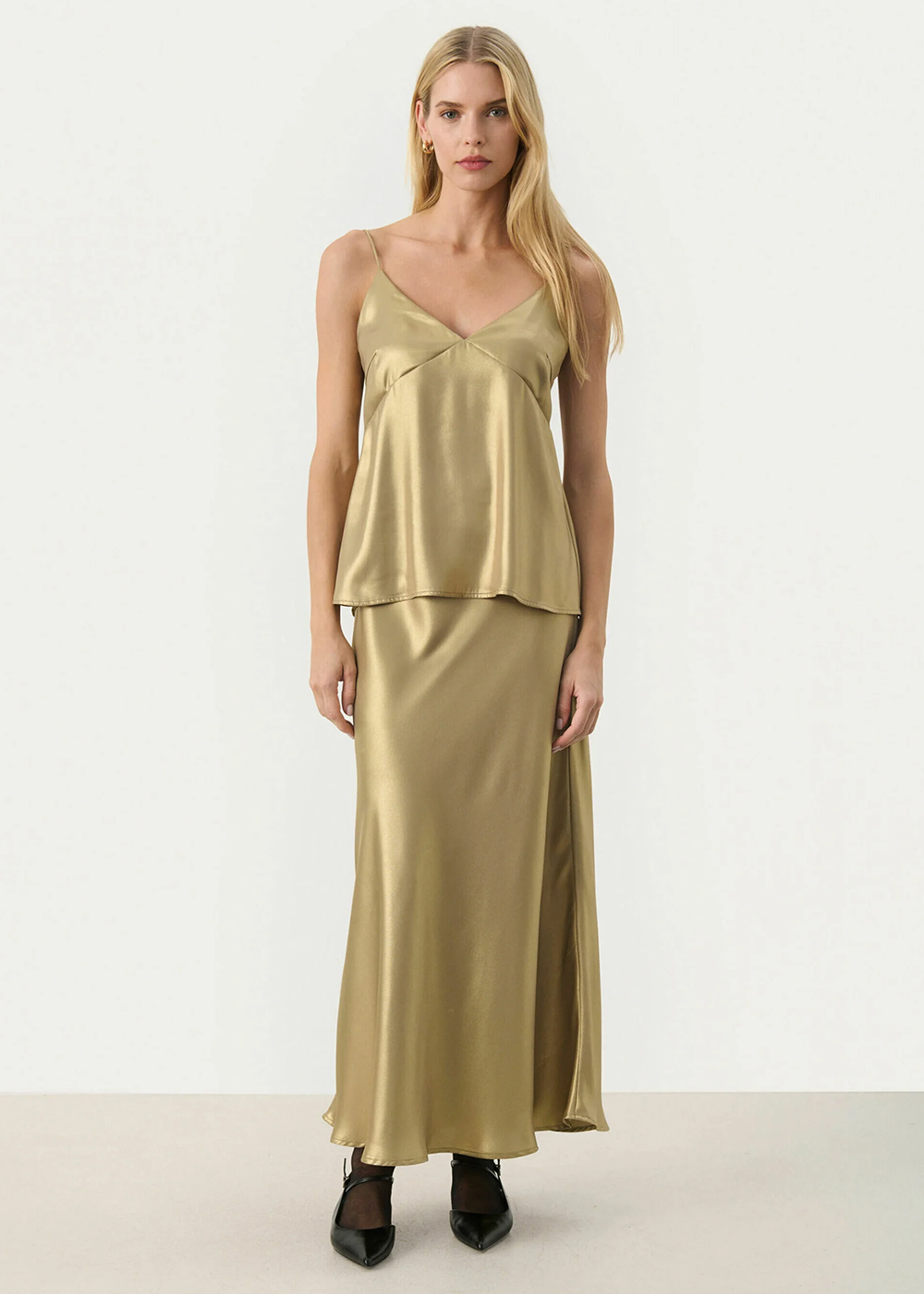 Makaya Top - Gold Metallic - Part Two Canada - Danali