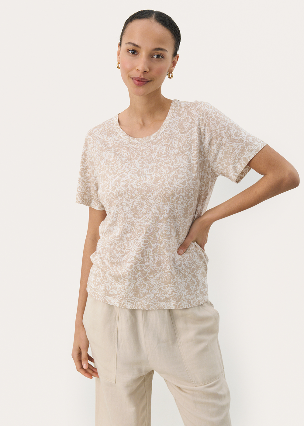 Nacima T-Shirt - French Oak Rose - Part Two Canada - Danali