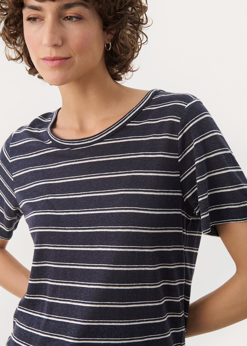 Nacima T-Shirt - Midnight Stripe - Part Two Canada - Danali