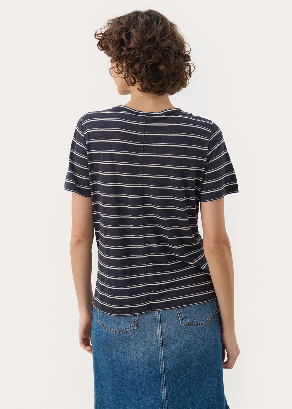 Nacima T-Shirt - Midnight Stripe - Part Two Canada - Danali