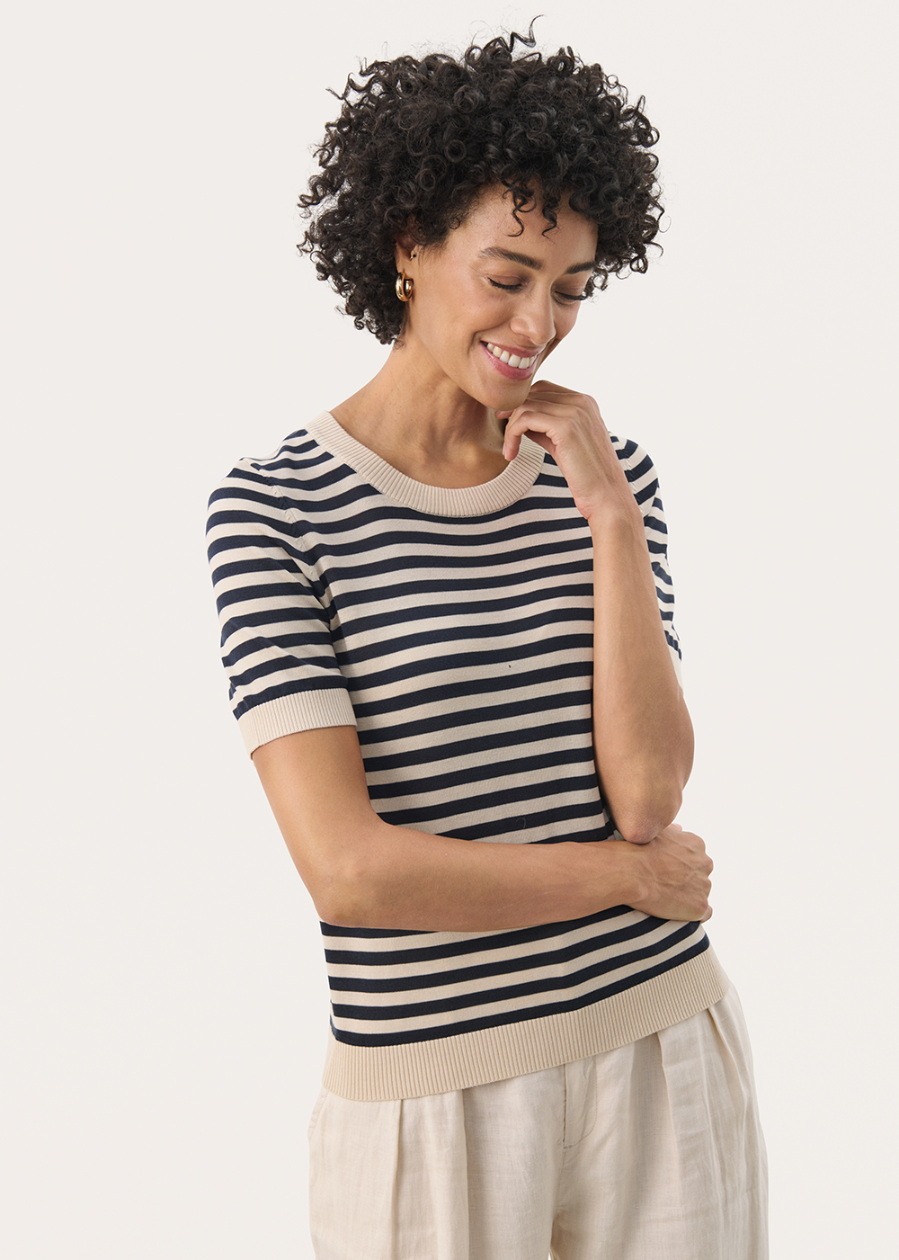 Nattaya Sweater - Navy/French Oak - Part Two Canada - Danali