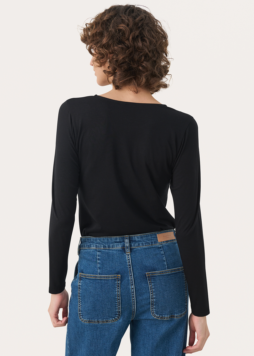 Nemajas Long Sleeve T-Shirt - Black - Part Two Canada - Danali