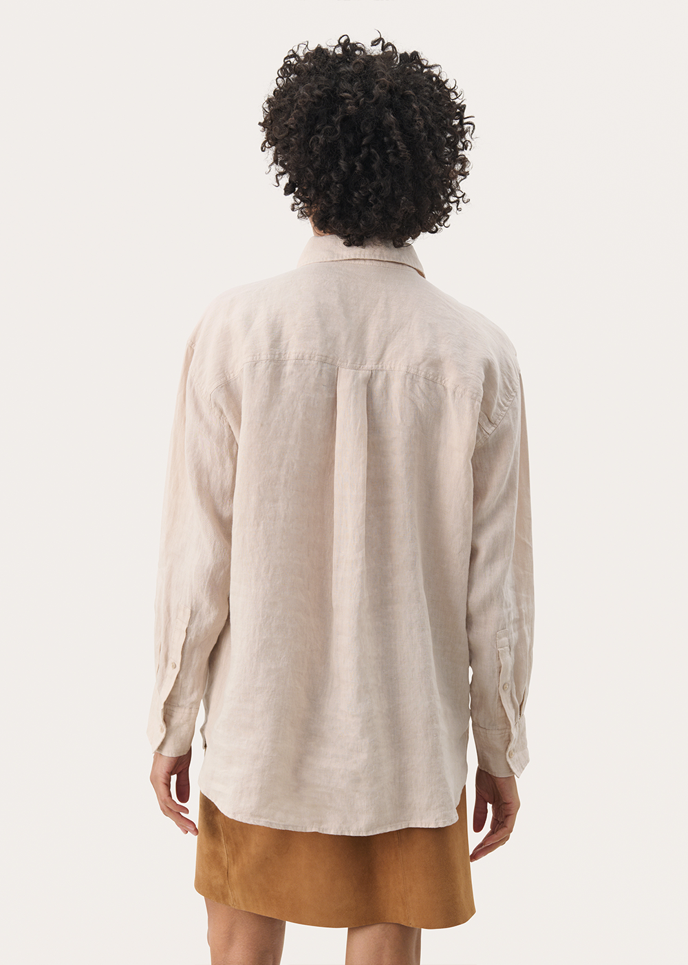 Nuvin Linen Shirt - French Oak - Part Two Canada - Danali
