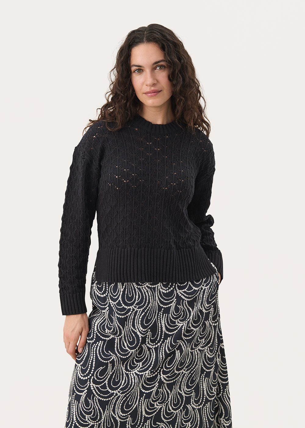 Piaclara Sweater - Dark Navy - Part Two Canada - Danali