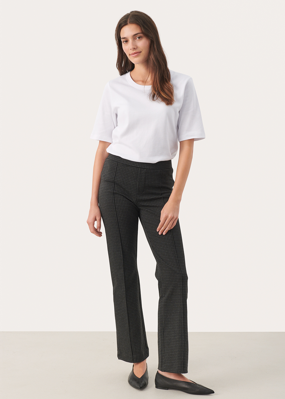 Pontas Pant - Dark Grey Check - Part Two Canada - Danali