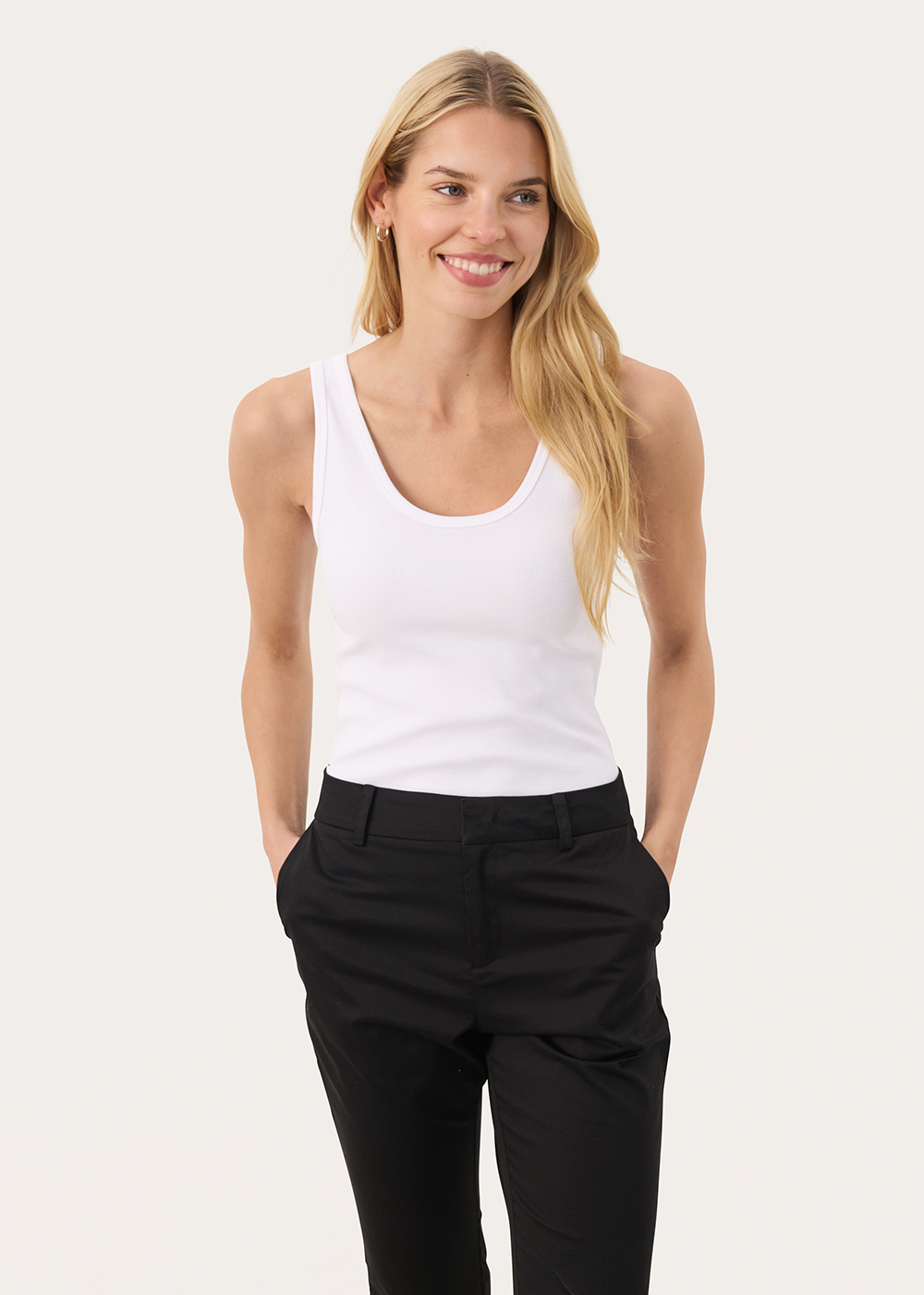 Roselyn Top - Bright White - Part Two Canada - Danali
