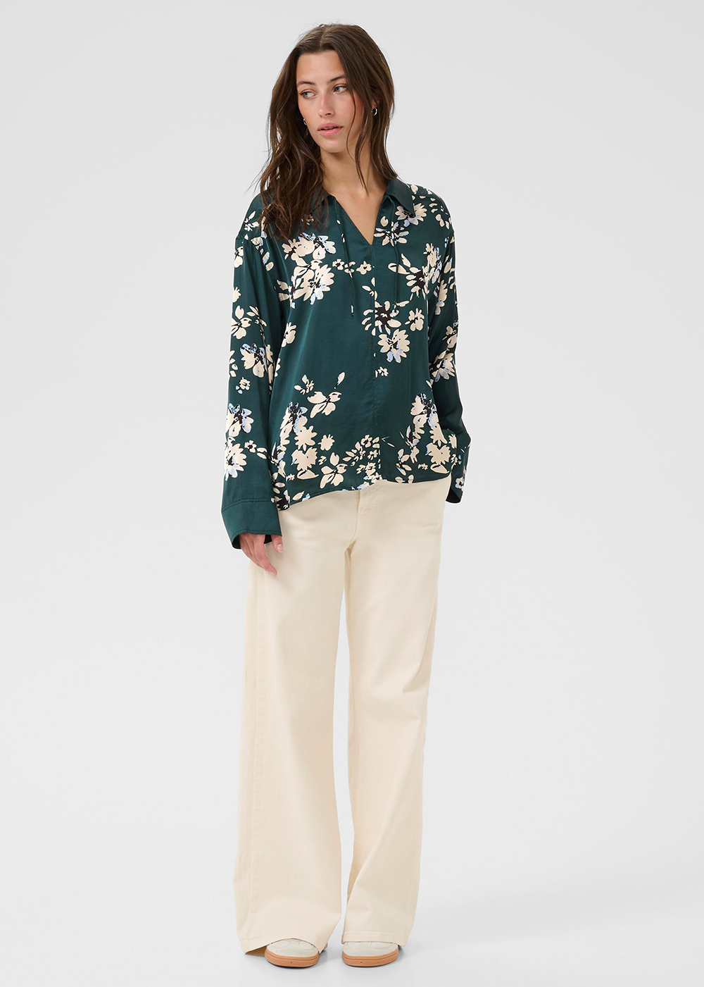 Sheena Blouse - Sea Moss Floral - Part Two Canada - Danali
