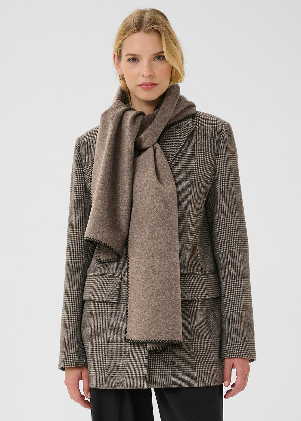 Suzette Scarf - Dark Walnut Melange - Part Two Canada - Danali