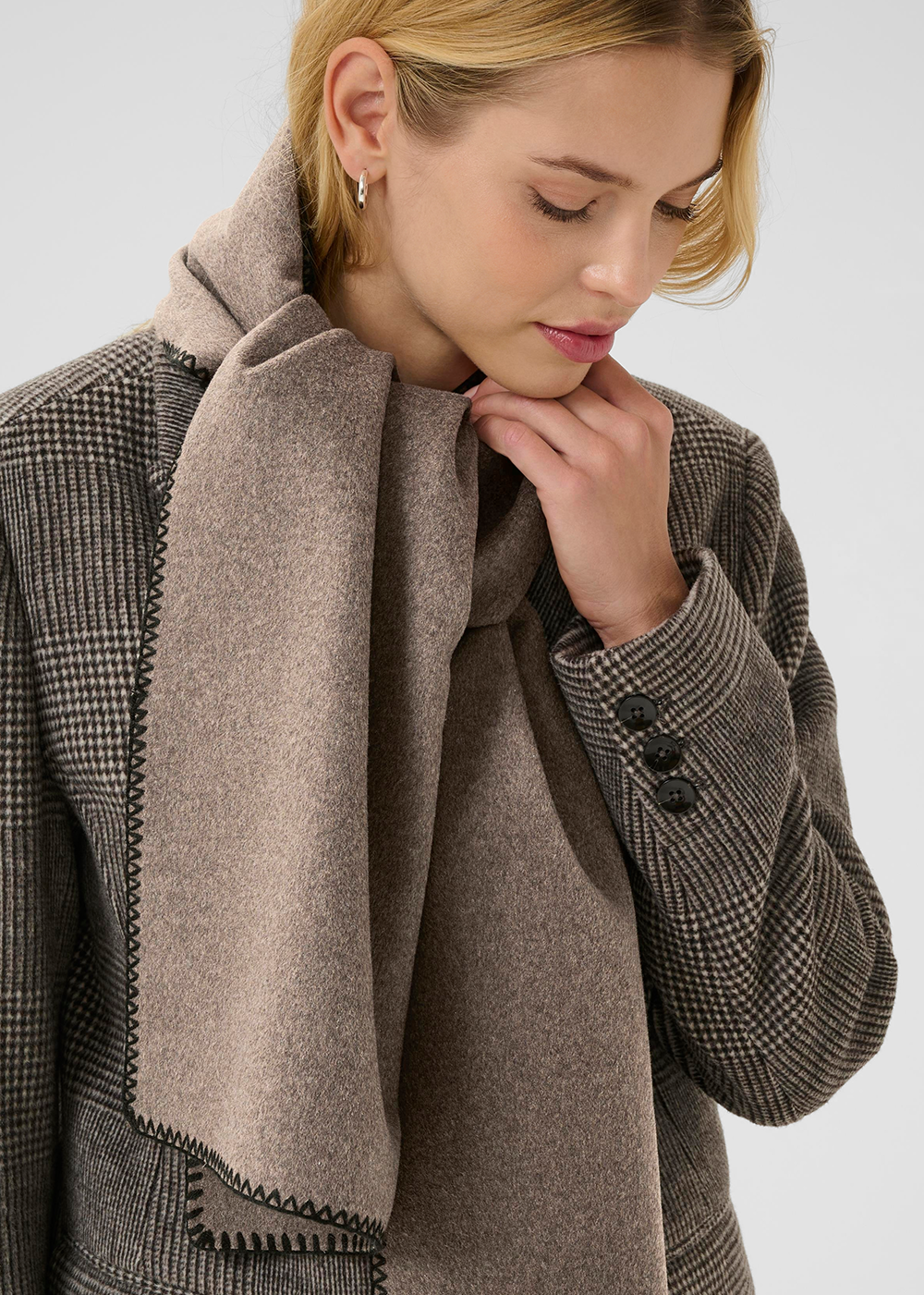 Suzette Scarf - Dark Walnut Melange - Part Two Canada - Danali