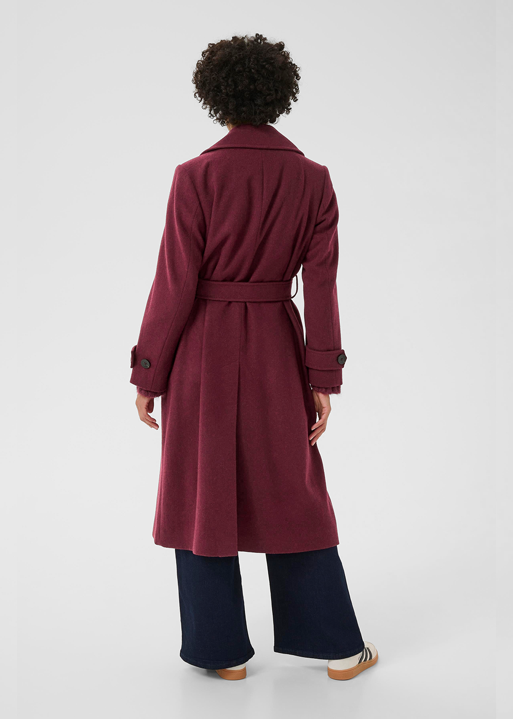 Synne Coat - Tawny Port Melange - Part Two Canada - Danali