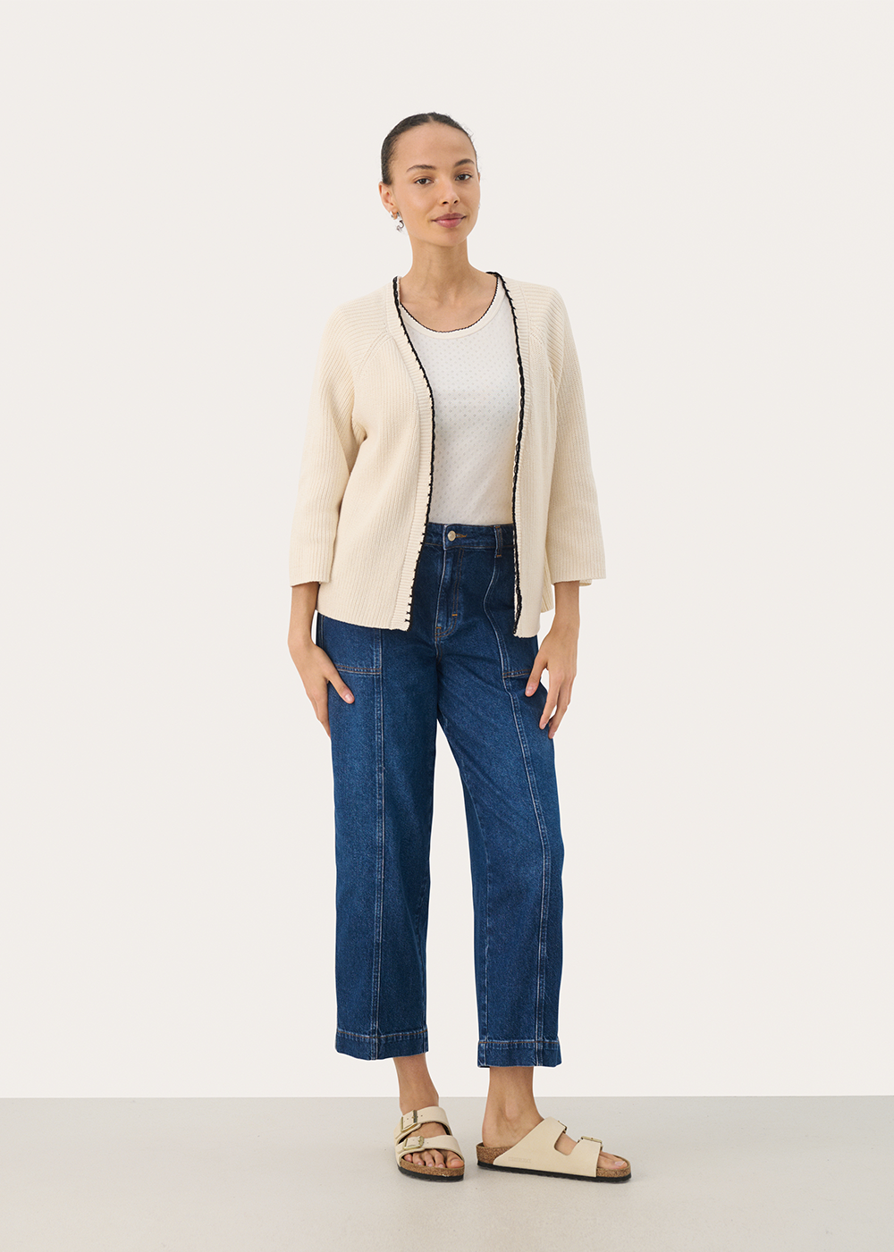 Part Two Tritte Cardigan Whitecap Grey - Part Two Canada - Danali