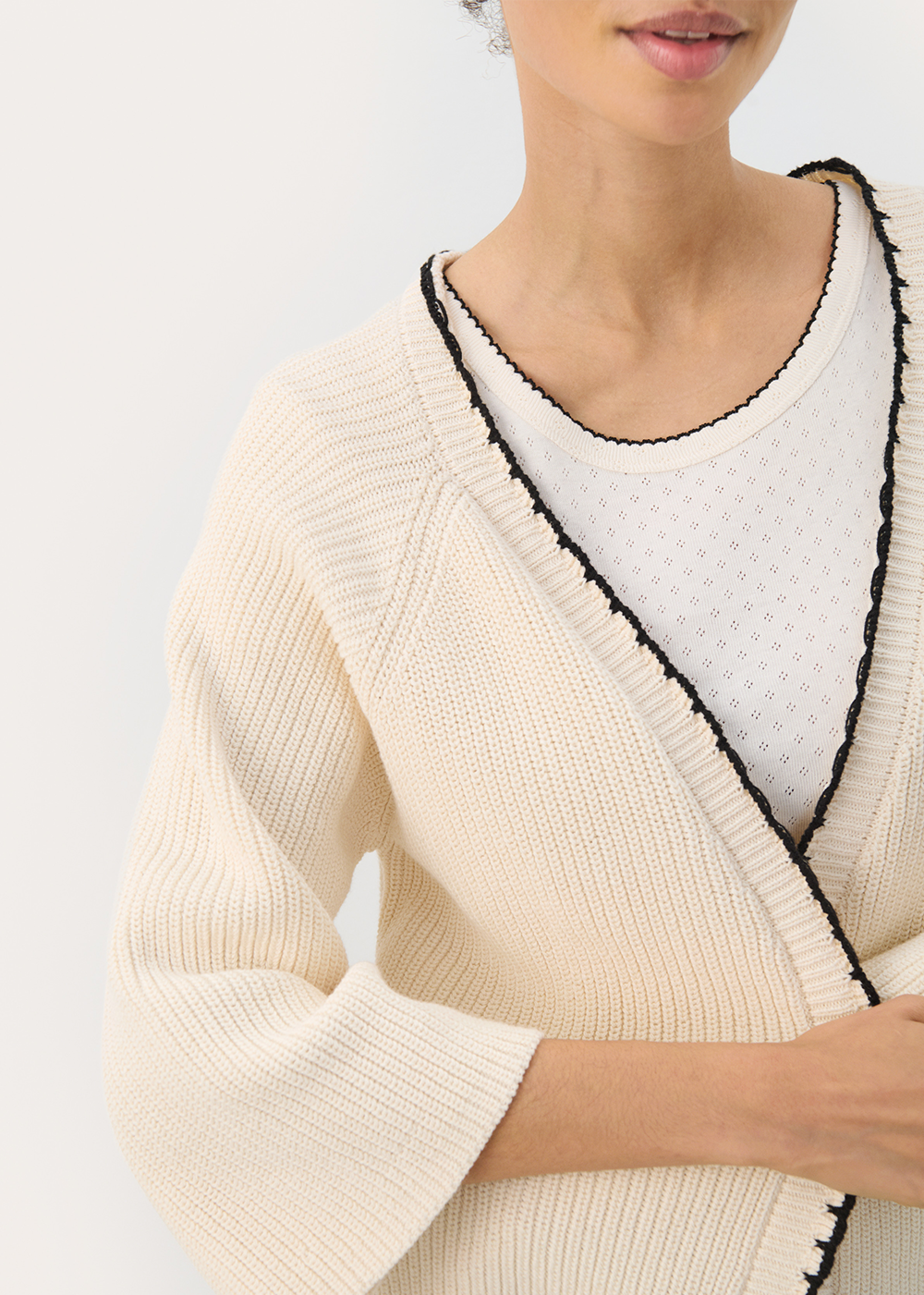 Part Two Tritte Cardigan Whitecap Grey - Part Two Canada - Danali