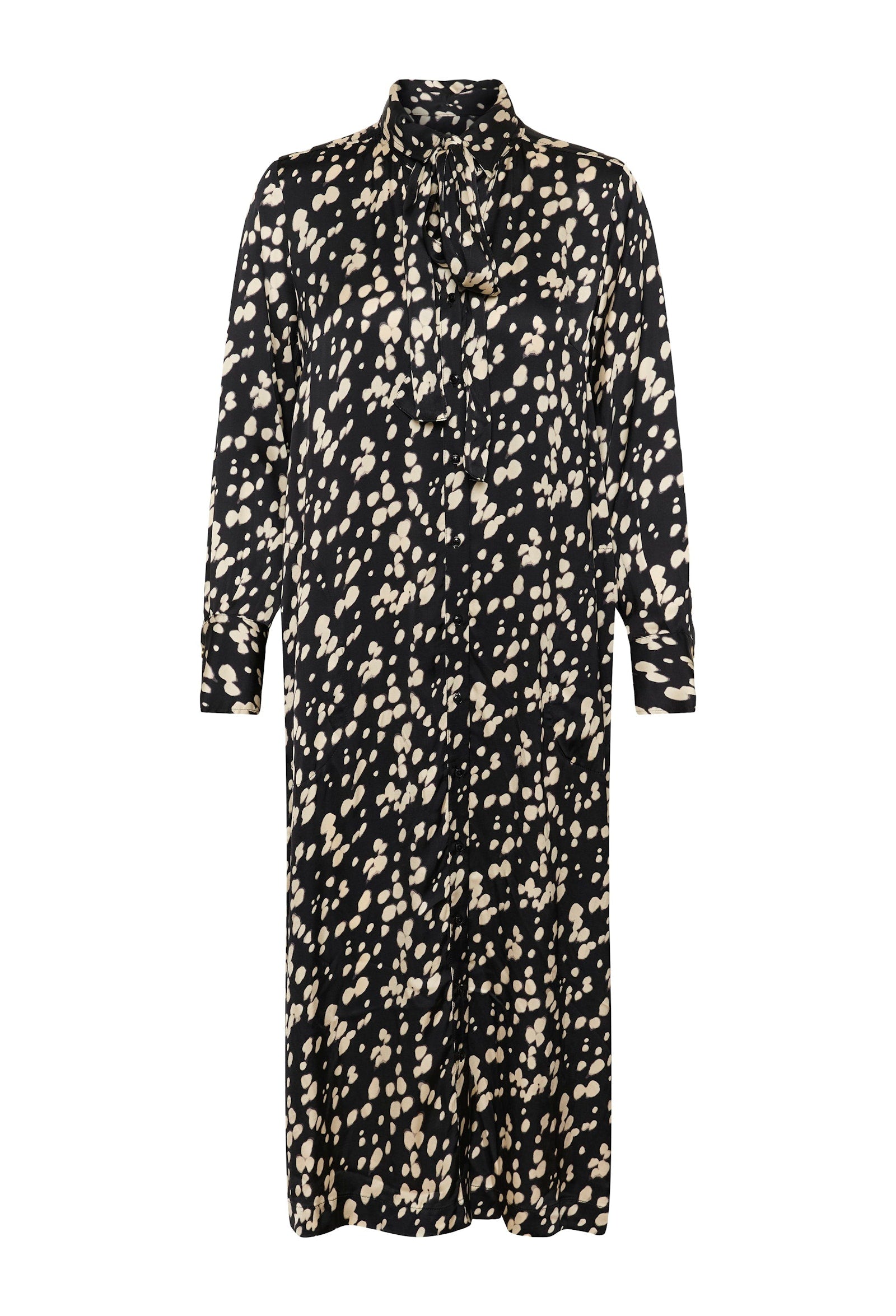 Varna Dress - Black Dot Print - Part Two Canada - Danali