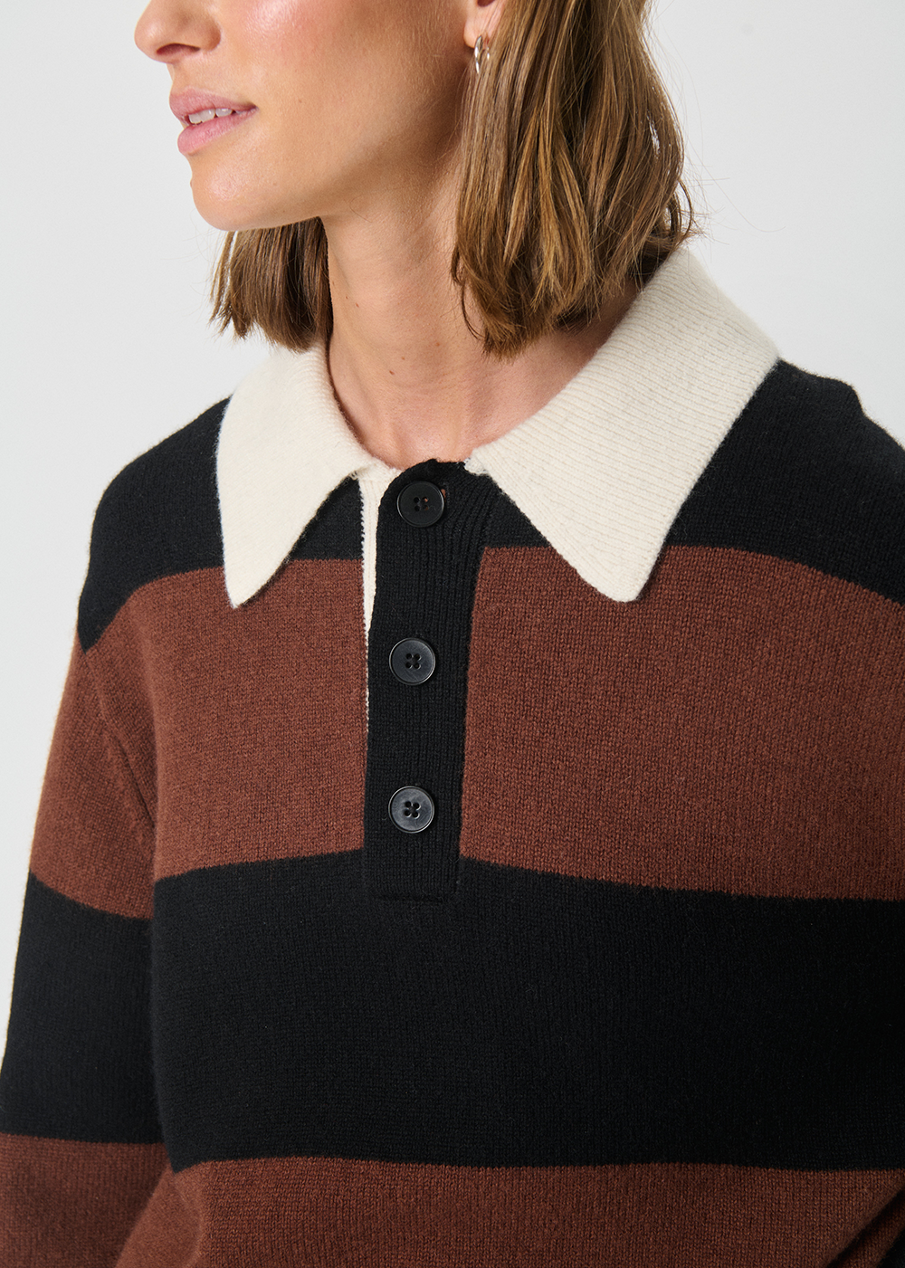 Vinkela Rugby Sweater - Sorrel Horse/Black - Part Two Canada - Danali