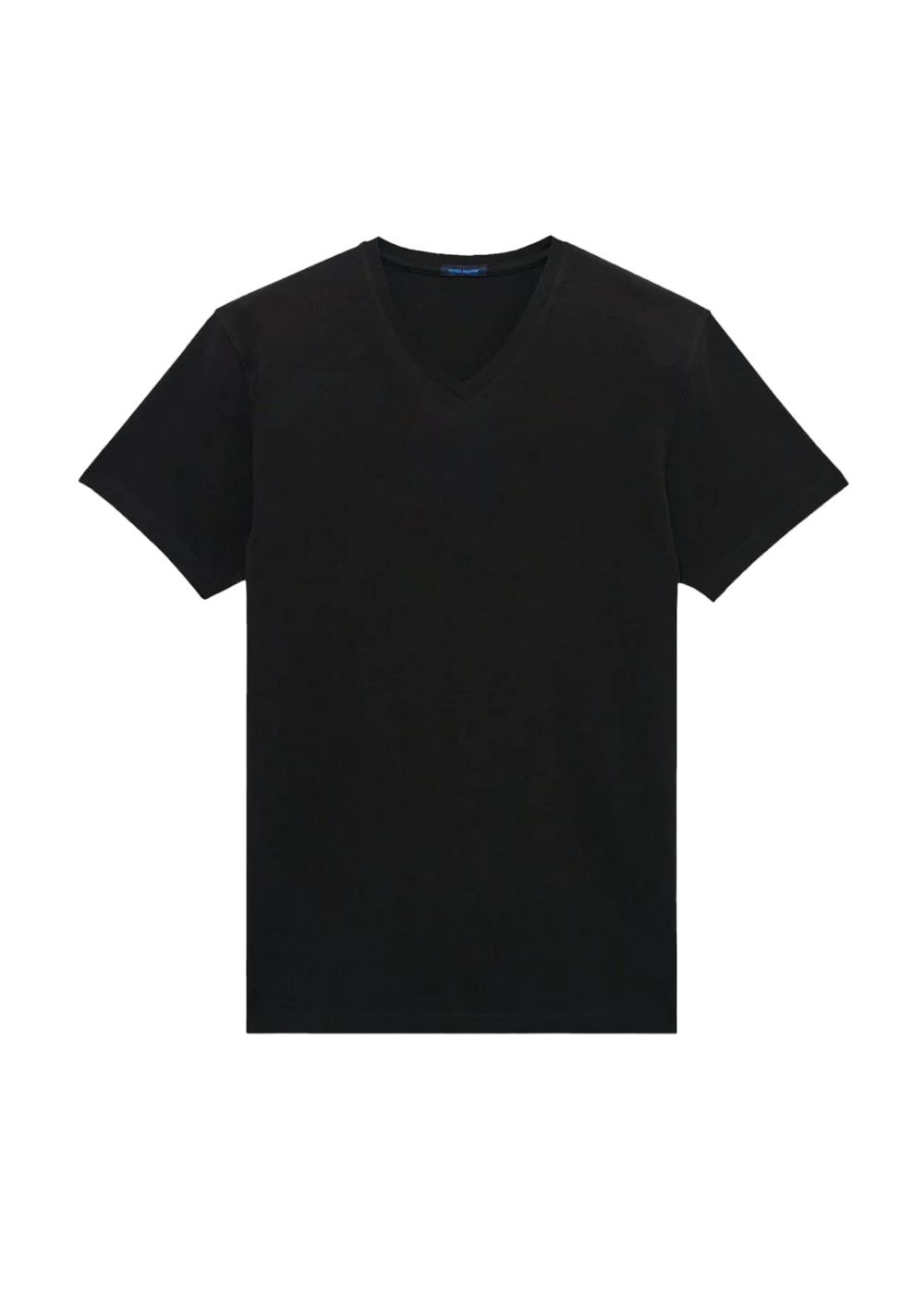 Patrick Assaraf Pima Cotton V-Neck T-Shirt Black - Patrick Assaraf Canada - Danali