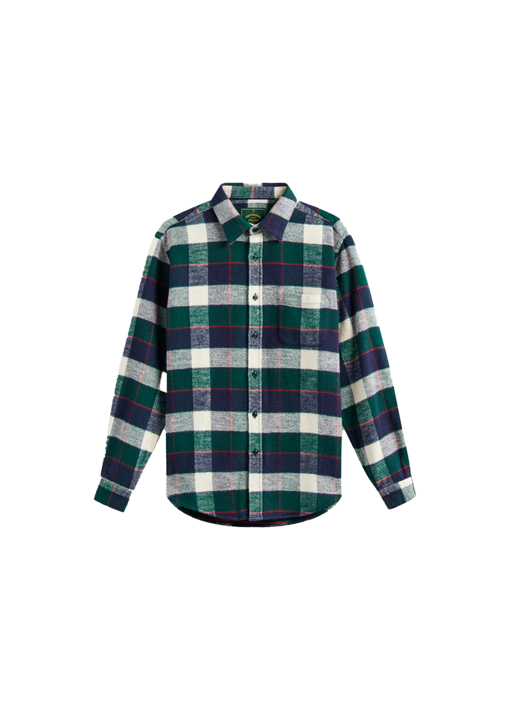 Bottle Shirt - Green Plaid - Portuguese Flannel Canada - Danali