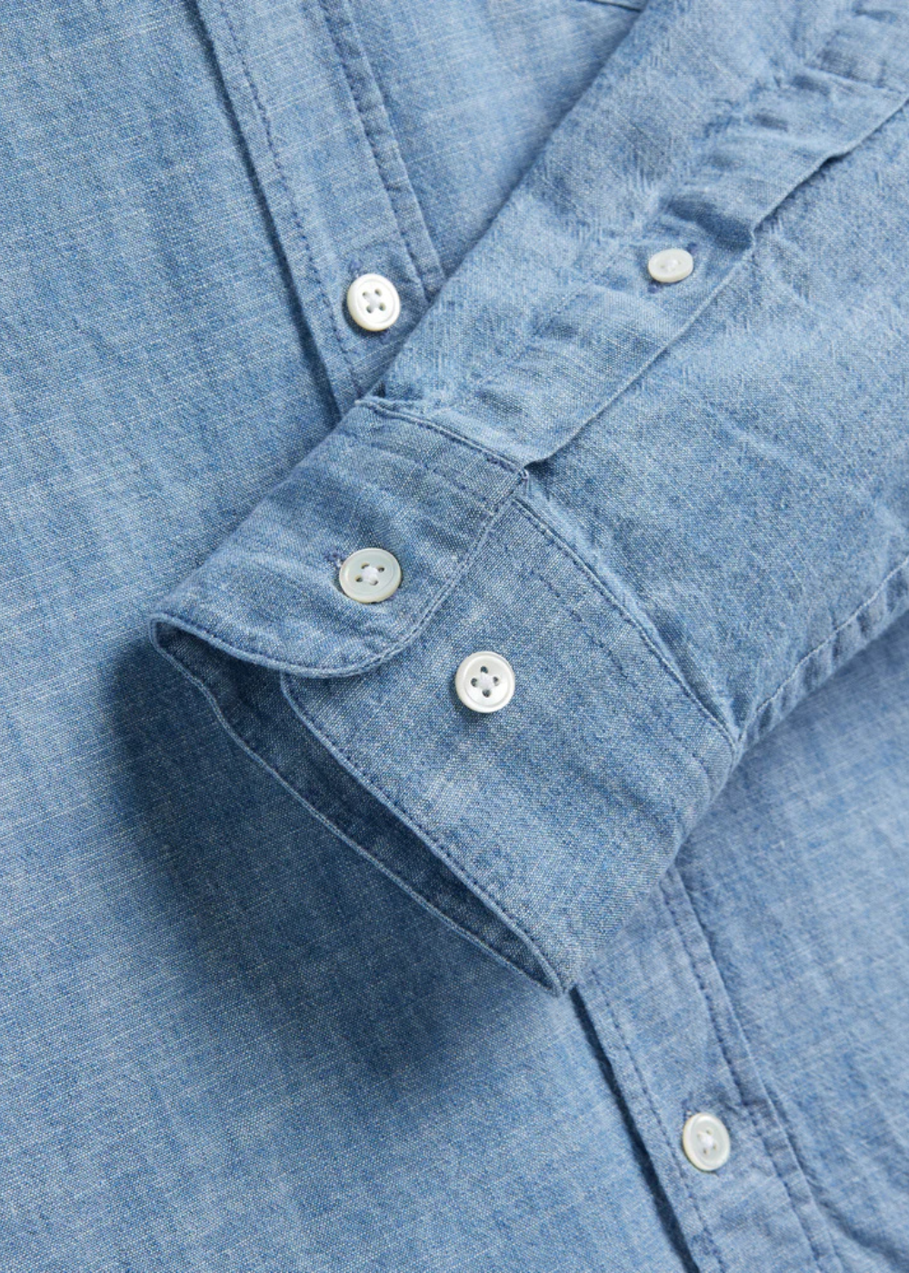 Chambray Shirt - Blue - Portuguese Flannel Canada - Danali